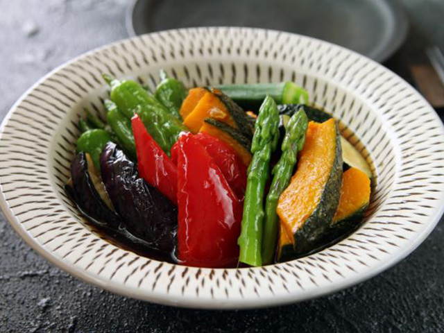 野菜の揚げ浸し