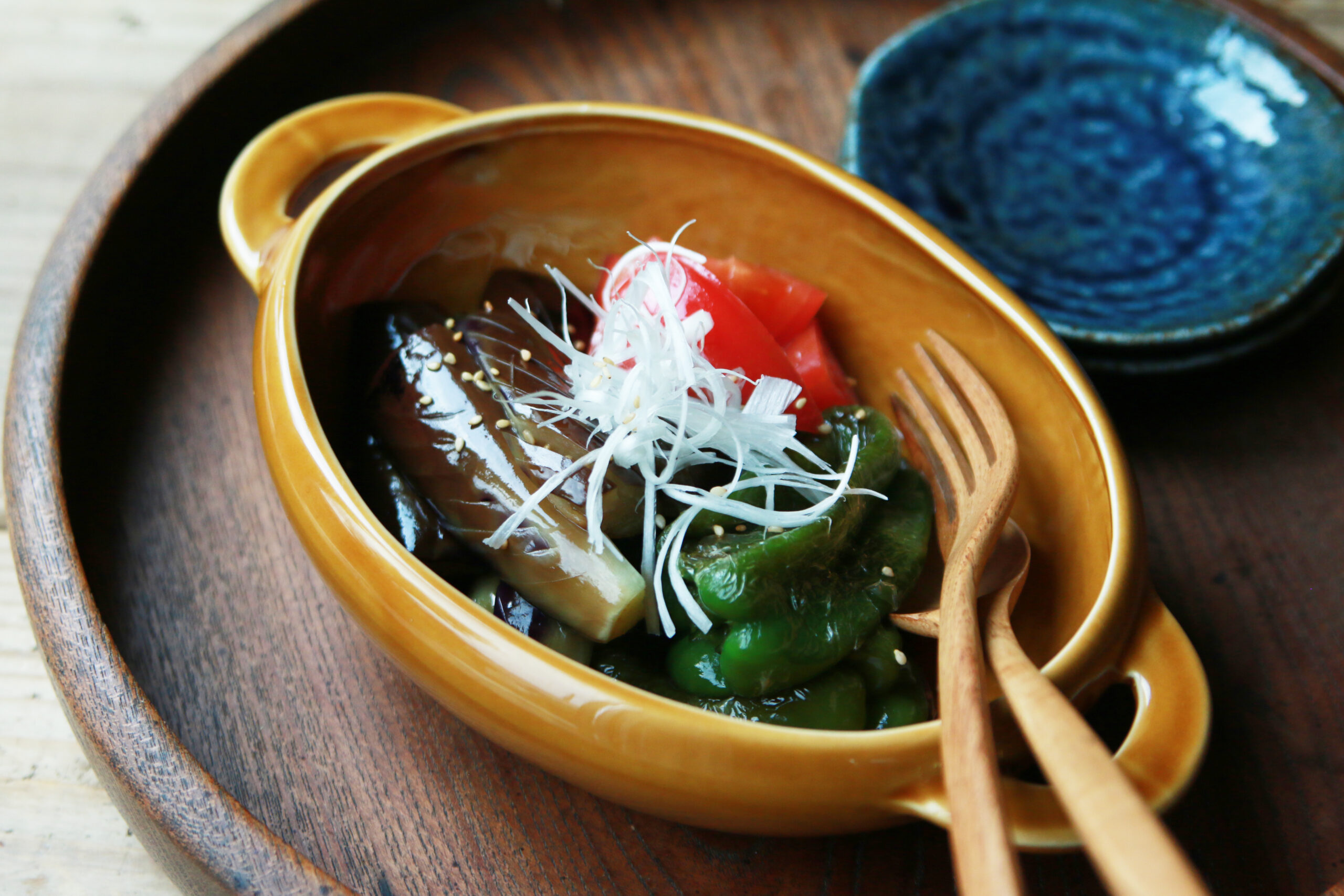 彩り野菜の揚げ浸し